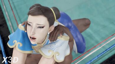 Chun-Li's Bootylicious Sweat Sesh [Black and White, 4K]