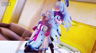 Kinky Japanese Schoolgirls Get Naked and Oiled Up in 'Murakumo - New Model Maintenance'