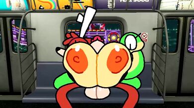 Cain's Tit-Fucking of Lucy on a Train