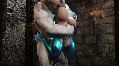 Tightened To The Max By An Equine Beast: Samus Aran's Anal Exploration [Dicesfm]