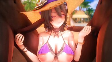 Vita's Naughty Temptation: A Honkai Impact 3rd Hentai Adventure