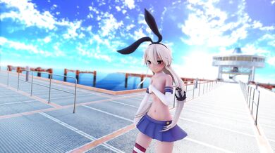 Avenging the Ancient Civilization: Shimakaze's Invasion of the New World [H-D MMD]