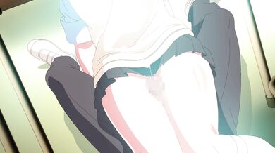 Totoro's Huge Member Destroys JK Sanae's Tight Thighs in Mind-Blowing Thighjob Session