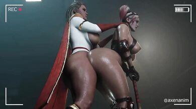 Harley Quinn Rides Supergirl's Huge Dick in Epic Lesbian Threesome
