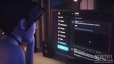 Rainy Night Lust: Widowmaker's First Encounter with Xordel (Part 1)