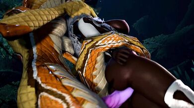 Erotic Elven Fantasy: Snake-Like Pleasure