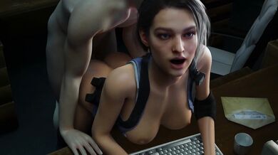 Biohazard's Jill Gets Fucked for a Promotion by a Monster in 'Road to Niisath'