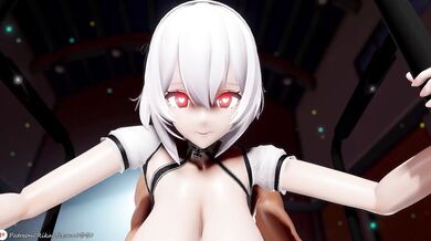 【Hentai MMD】Sirius, Baltimore, Bremerton | Azur Lane