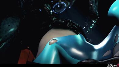 Samus Vs. Two Cocks - 26 Region SFM