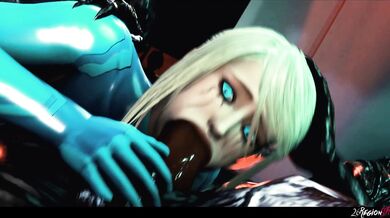 Samus Vs. Two Cocks - 26 Region SFM
