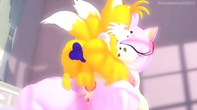 Amy and Tails Get Sonic's Cock in 'Leviantan581re'