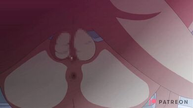 Fully-clothed Akane and Aqua engage in a passionate embrace in the rain [unforgettable]