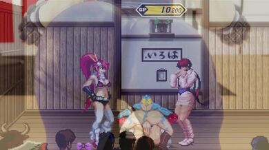 Chun-Li's Wet and Wild Fuck Fest at HMV!