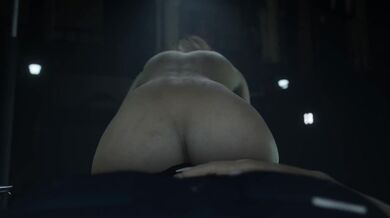 Claire's Sizzling White Nude Quickie