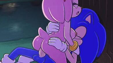 Amy the Hedgehog's Anal Desires Fulfilled by Sonic in 'The Other Half'