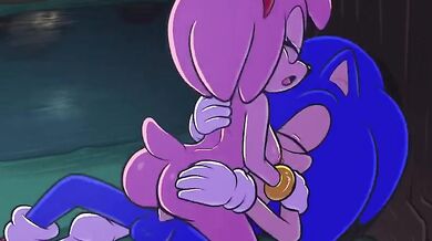 Amy the Hedgehog's Anal Desires Fulfilled by Sonic in 'The Other Half'