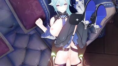Eula's Journey into the Depths of Genshin