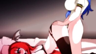 Touhou Project - Big Boobs Bouncing