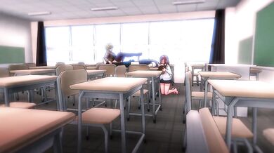 JK's Footjob Humiliation of Shadow-kun