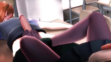 JK's Footjob Humiliation of Shadow-kun