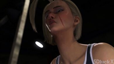 Cammy Takes Big Cock And Gets Filled With Cream in Street Fighter Hentai!