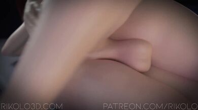 Echo's Overwatch Orgy with D.Va and Friends