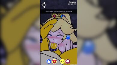 Peach's Tight Pussy for Bowser's Giant Cock in 'Dry Bone X'