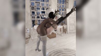 Double the Pleasure with 2p and 2b Milky Girls