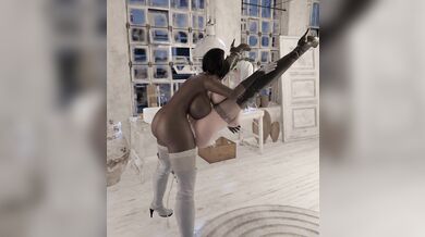 Double the Pleasure with 2p and 2b Milky Girls