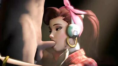 D.Va's Biggest Fan Gives Her a Swaggy Facial