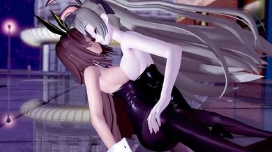 Sodomy with Noir and Yuri in Black and White