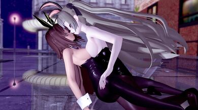 Sodomy with Noir and Yuri in Black and White