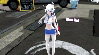 Watch as [ZXSN_MMD] Kiana's seductive moves will make your dick throb!
