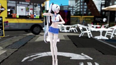 Watch as [ZXSN_MMD] Kiana's seductive moves will make your dick throb!