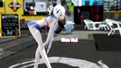 Watch as [ZXSN_MMD] Kiana's seductive moves will make your dick throb!