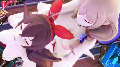 - Futanari Lisa and Amber's Genshin Adventure