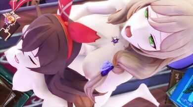 - Futanari Lisa and Amber's Genshin Adventure