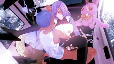 Cheating Schoolgirl Mashu's Anal Addiction