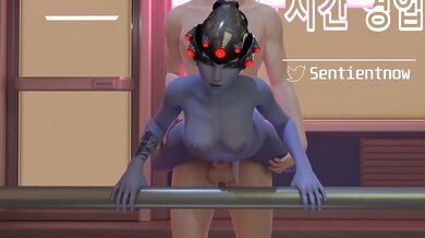 Widowmaker's New Year 2023 Resolution: A Pussy-licking Marathon