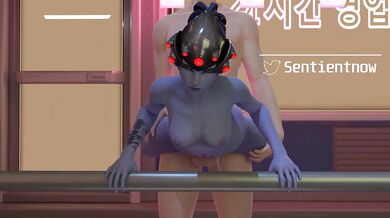 Widowmaker's New Year 2023 Resolution: A Pussy-licking Marathon