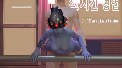 Widowmaker's New Year 2023 Resolution: A Pussy-licking Marathon