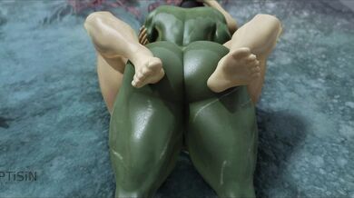 Orc Bitches the Elf Slut in the Ass: A Mighty Futanari Adventure, Part 2