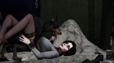 Elizabeth's Filthy Alley Encounter Pt. 2: Screams of Pleasure