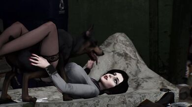 Elizabeth's Filthy Alley Encounter Pt. 2: Screams of Pleasure