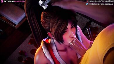 New Girl on the Floor Gets DP'd by Two Black Guys: The Bouquetman Double Penetration Adventure