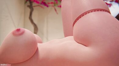 Aunt Cass' Tight Slit Gaping on Vacay [Futa x Sho*ta 4K Animation]