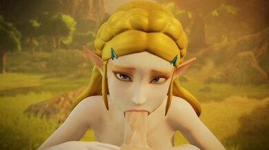 Zelda's Wet and Wild Ride: A Legendary Orgasmic Adventure