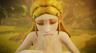 Zelda's Wet and Wild Ride: A Legendary Orgasmic Adventure