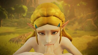 Zelda's Wet and Wild Ride: A Legendary Orgasmic Adventure