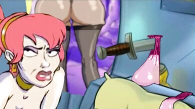 Thickhilda Gets Nailed by the Starbarian